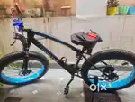Foxstor 1 year old 5 gear fat tyre cycle