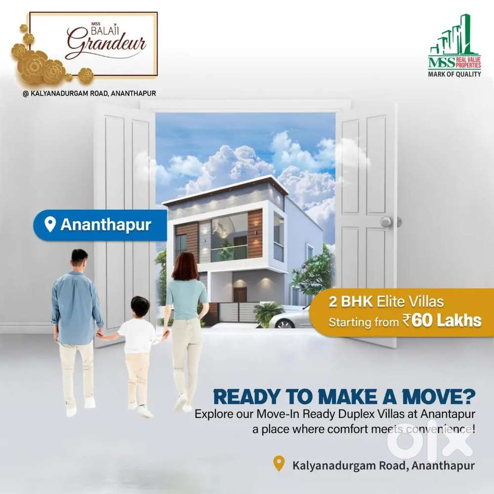 Ready To Move Simple House & Duplex Villas