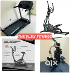 All gym equipments Treadmill or exercise cycles
