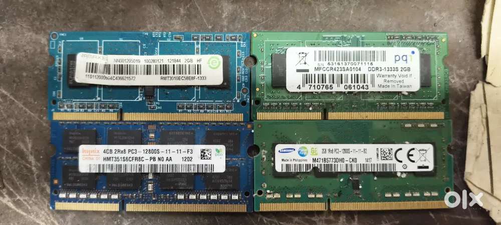 Laptop Rams and Hardisks