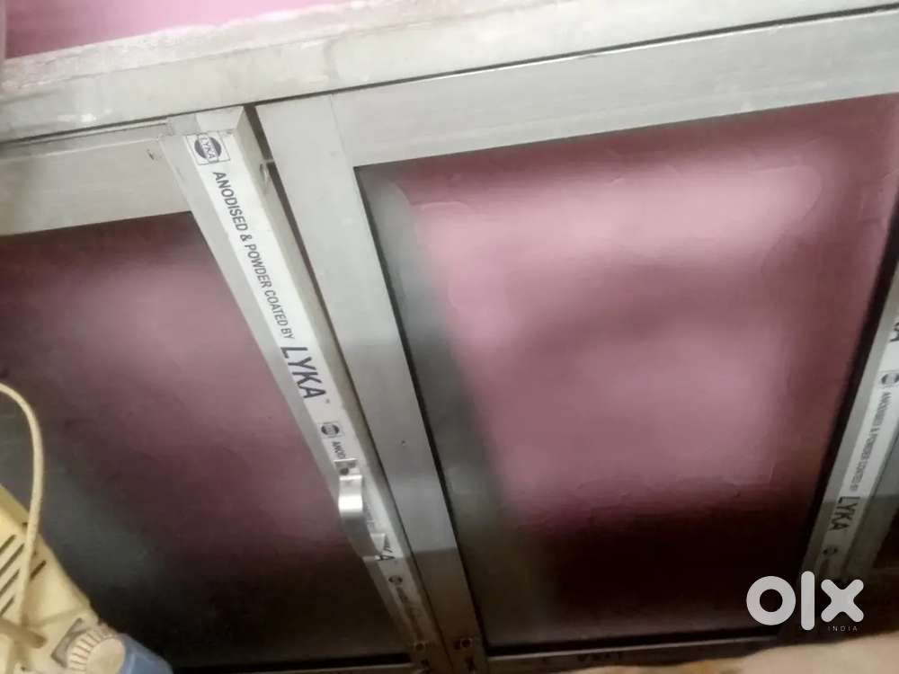 2 pcs alluminium casement windows for sale
