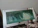 Electrical wall picture with sound