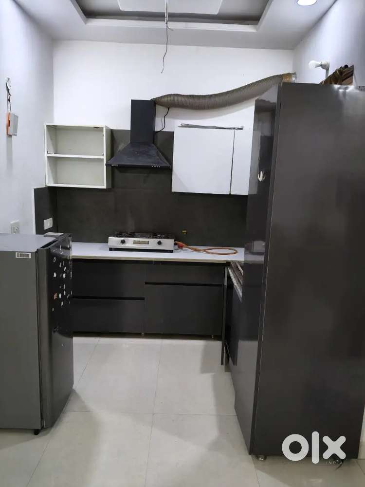 3bhk furnished flat gated society peermuchala location