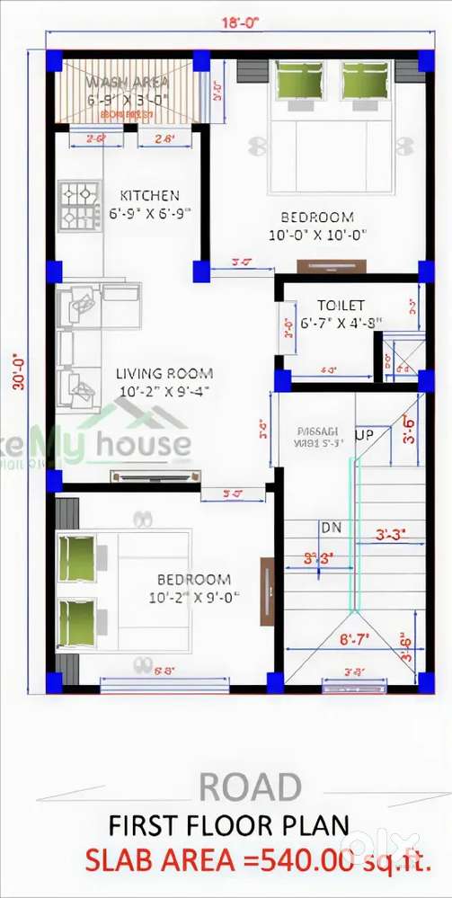 60 Gaj CORNER KDA PLOT AVAILABLE IN NAUBASTA TAUDHAKPUR