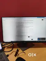 Dell P2419H 24 inch monitor with a black notch on the screen