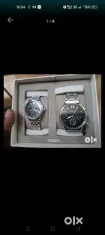 Fossil watch gift set ( for men and women)