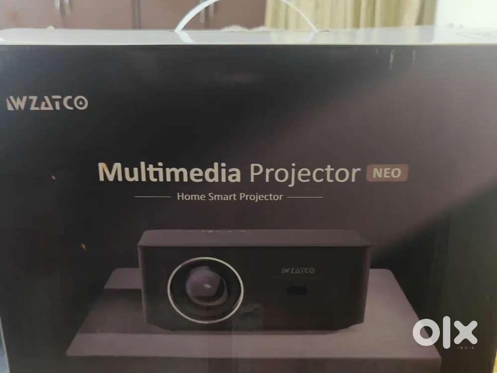 Projector wzatco 4K native 1080P