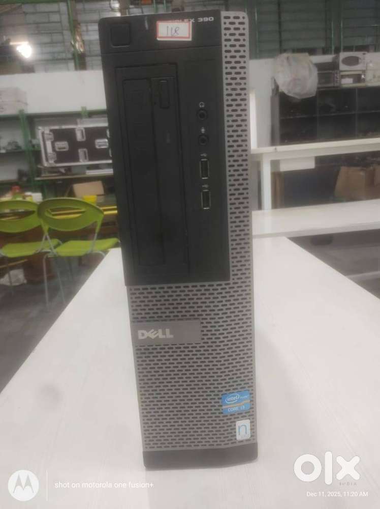 Dell OptiPlex 390 SFF (Small Form Factor) desktop PC.