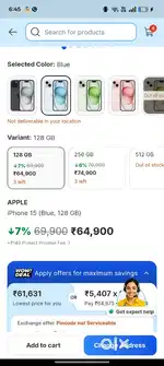 iPhone 15 128gb
