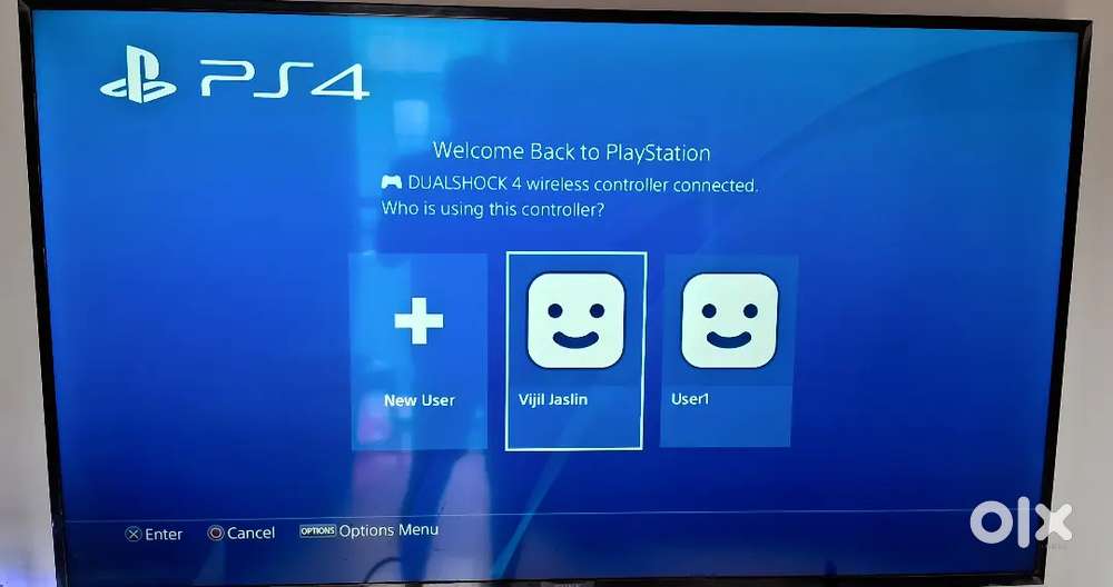 PS4 with 1TB & 3 games with 10 months warranty