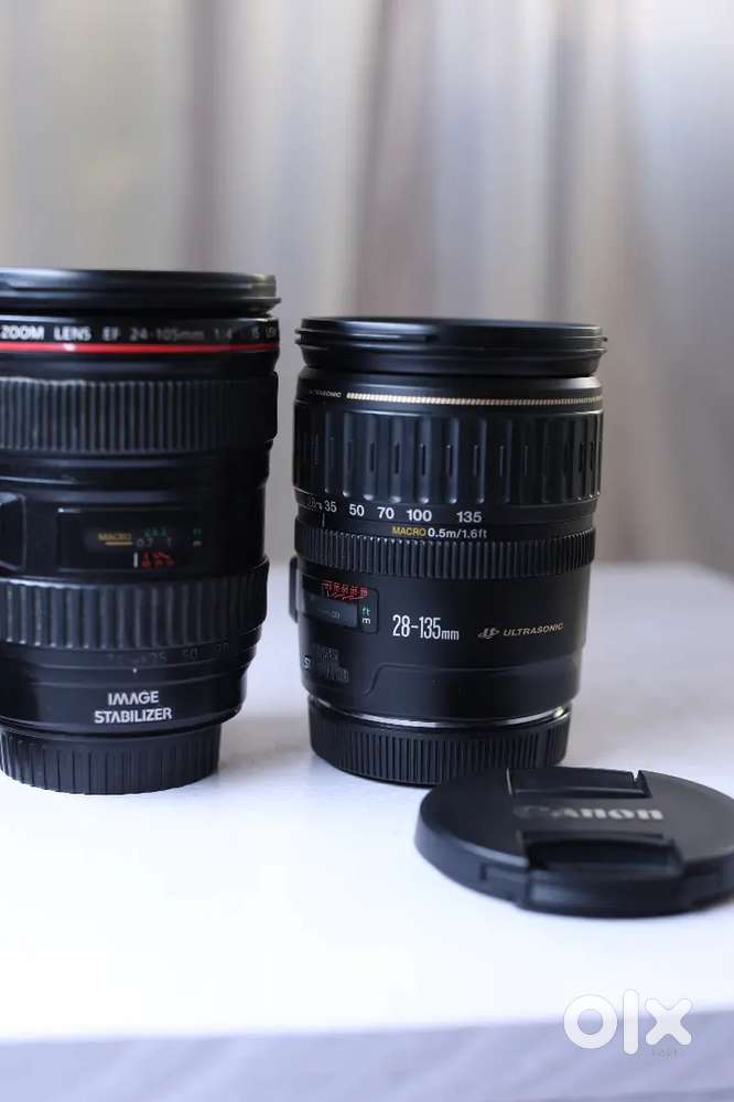 Canon USM lens. 24-105mm and 28-135mm