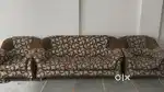 Sofa Set ( 3+1+1 ) Sofa Set in Good Condition Comfortable & Stylish