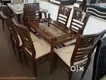 Teakwood brand new best quality 6 seater dining set get direct from fa