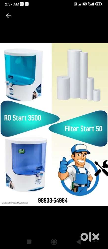 Ro water purifier @3500