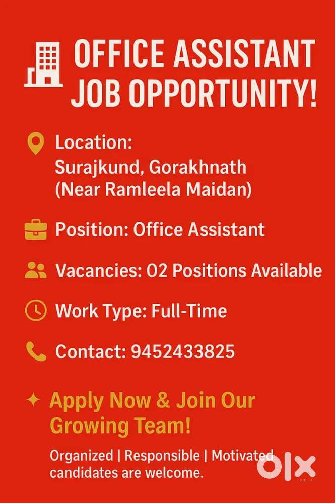 Office assistant job