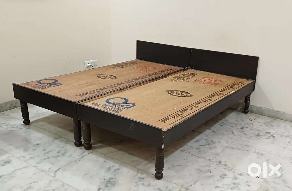 2 single bed