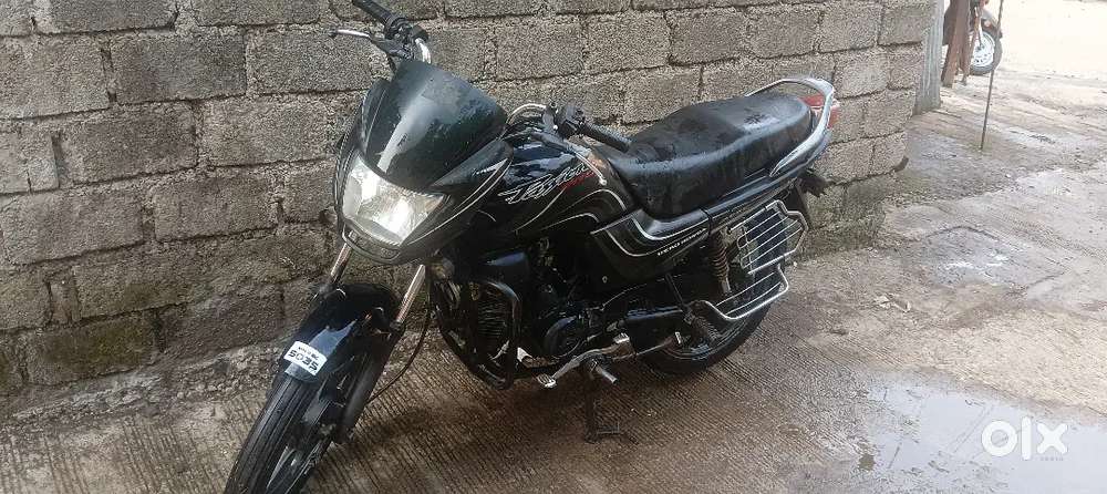 Hero honda passion pro black grey with 70+ average