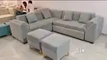 New L Shape Sofa In Wholesale Rate