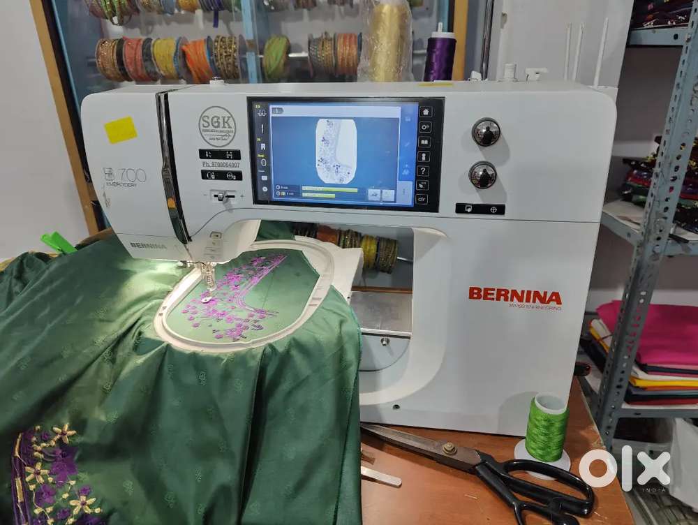 Computer embroidery machine
