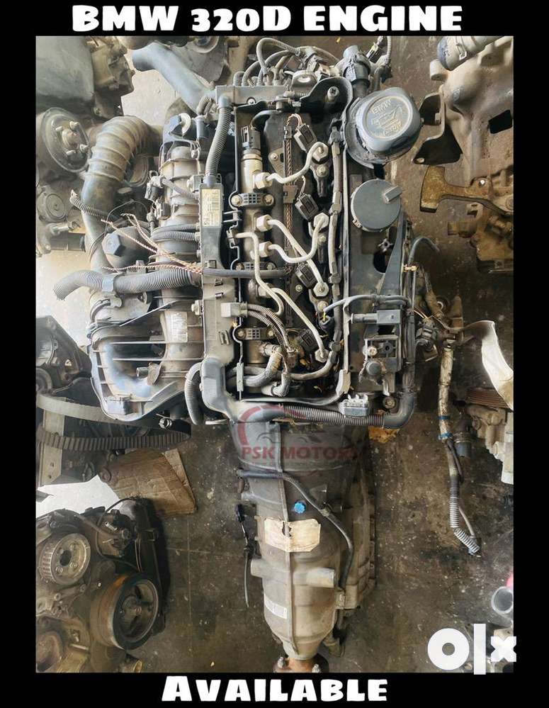 BMW 320D engine and its spares available