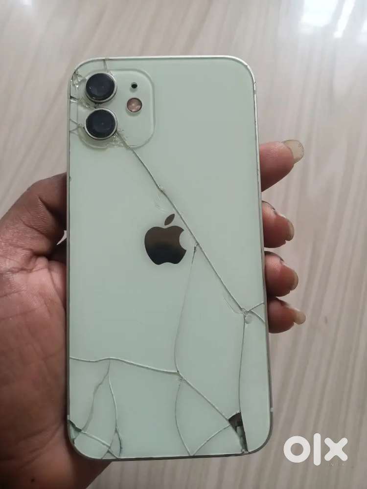 iPhone 12 128gb back glass krke and better problem