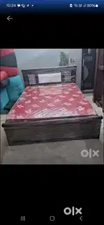 Brand new queen size bed without storage with mattress in wholesale p