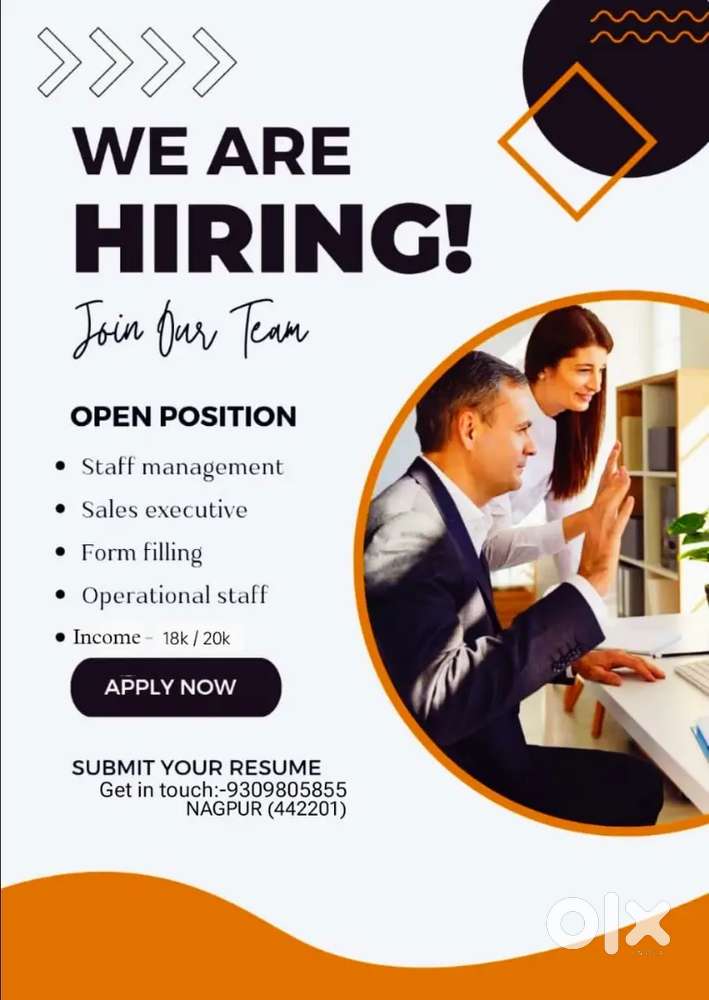 Office staff customer relationship officer