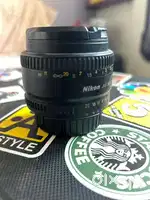 Nikon 50mm Nikkor F/1.8D AF Prime Lens (Black)