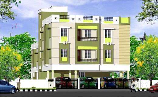 3BHK FLAT IN RAM FLATS READY TO MOVE - MEDAVAKKAM NEAR SBI BANK