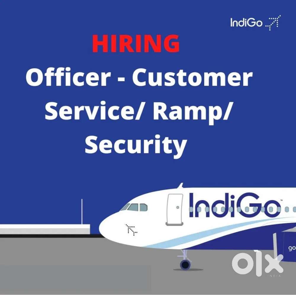 Golden chance to be a part of Indigo Ground Staff