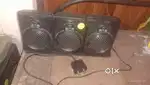 Bhaiyo Ghar me bnaya hua chota speakr, esme 3 inch ke 3 speakers hai.