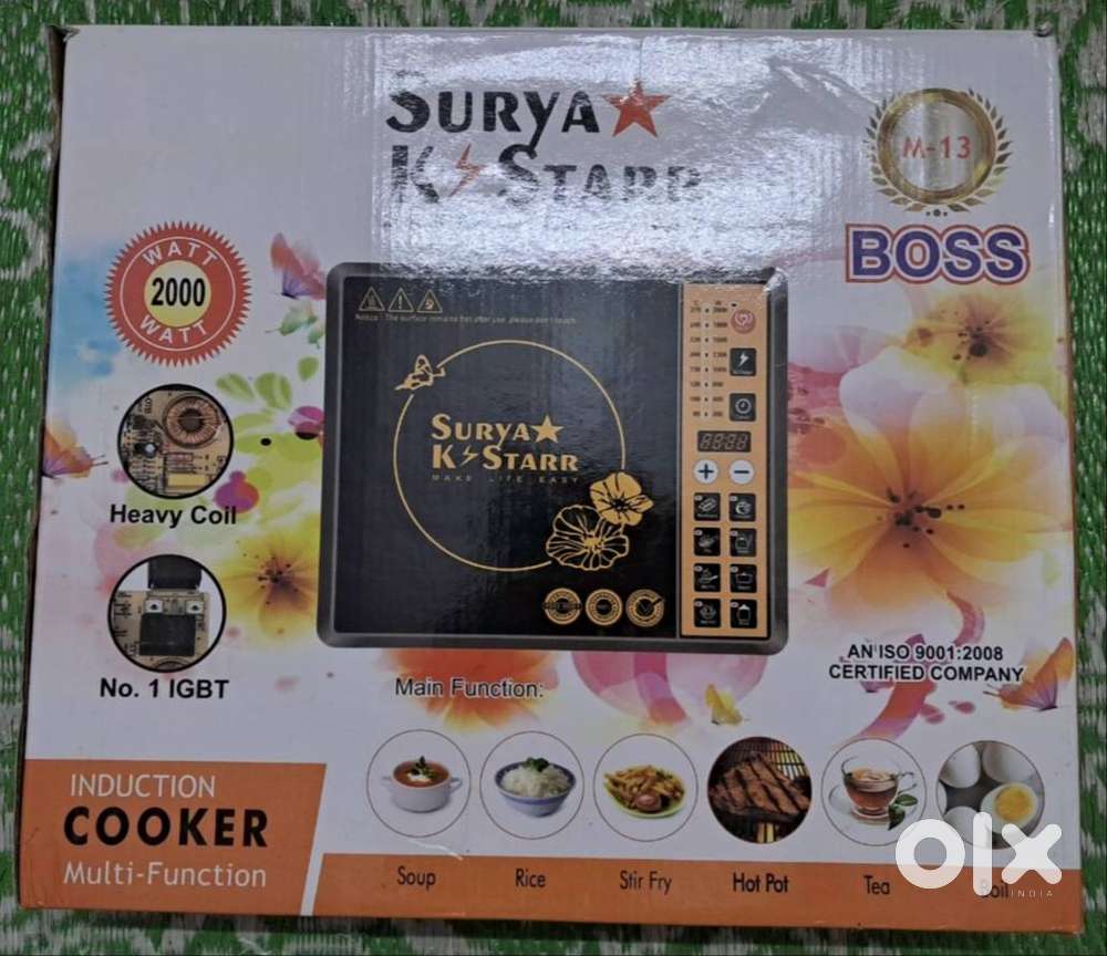 SURYA K STARR INDUCTION COOKER (Model : A8, A-90, M- 13