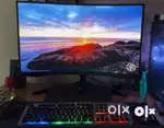 Samsung Odyssey G55C QHD 32 Inch Gaming Monitor 165Hz