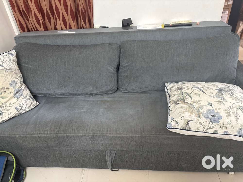 Sofa and study shelf in a good condition