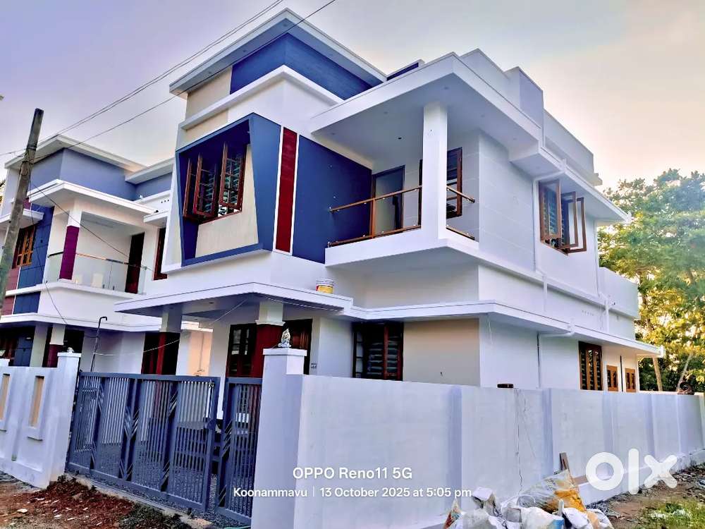 EDAPPILLY  NEAR KOONAMMAV,  NEWLY HOUSE 
55  LAKHS, 3  BHK,PLOTT 3 CET