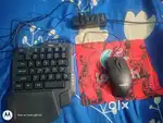 Gaming keyboard and mouse
