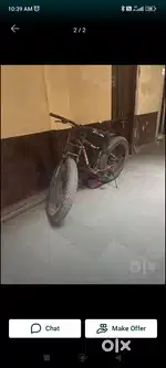 Fat boy bicycle with 21speed gears