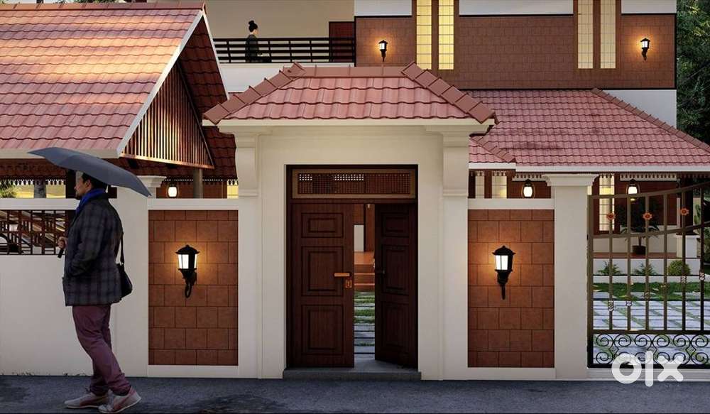 6.96 Cent land - Nalukettu House for sale in palakkad