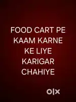 Food cart pe kaam karne ke liye karigar chahiye lucknow me