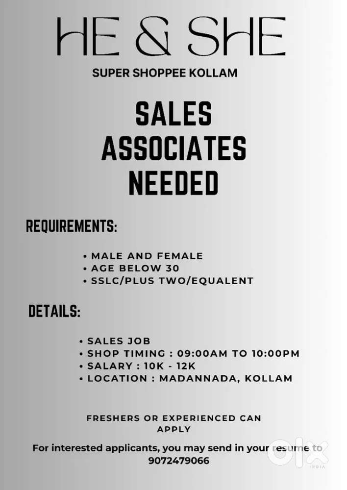 Sales person