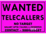 Wanted telecaller female only