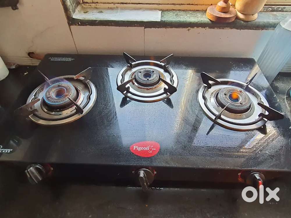 Glass Gas stove