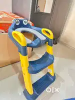 Baby potty seat with ladders