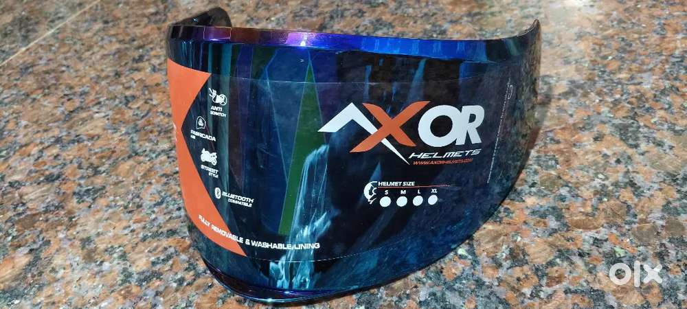 Axor Street Blue Helmet Visor -
Blue