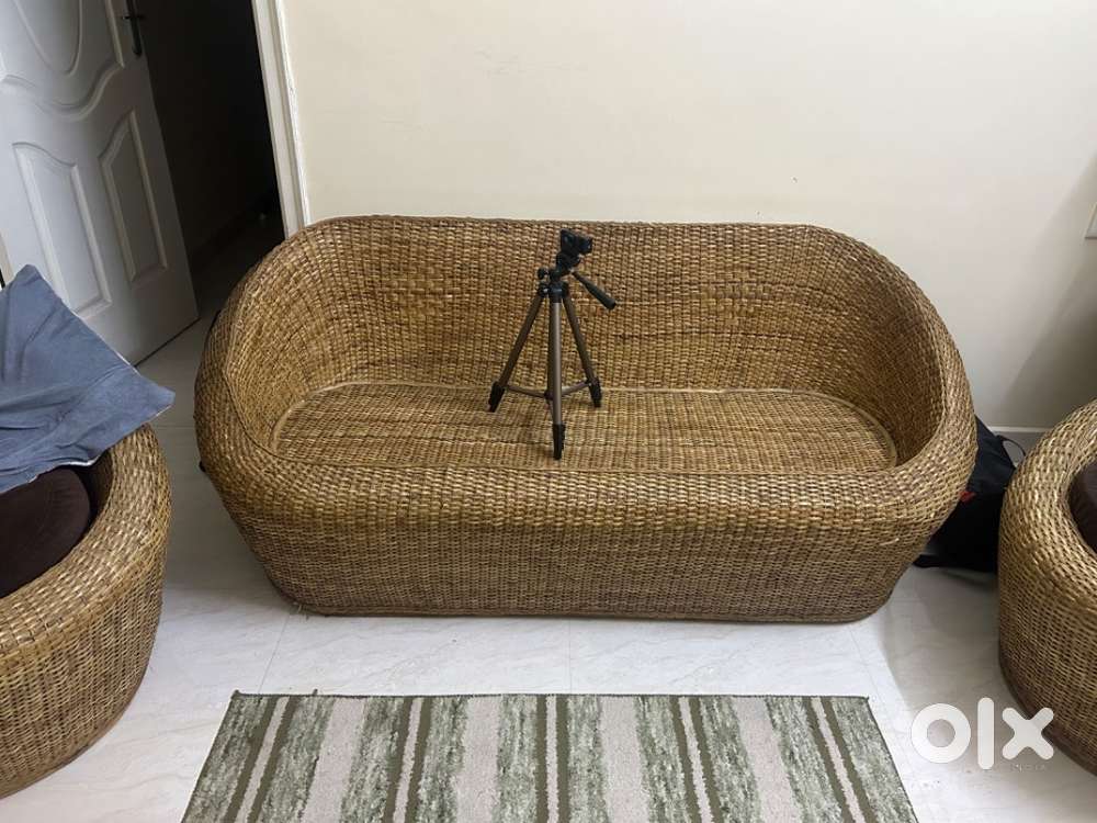 Bamboo/Cane Sofa Set