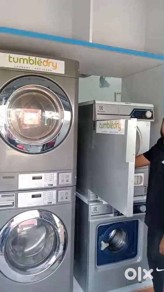 Complete laundry setup with store ready
