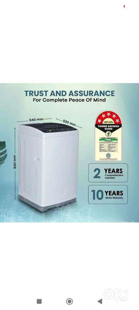 Haier washing machine
