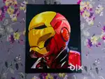Iron Man Acrylic Painting