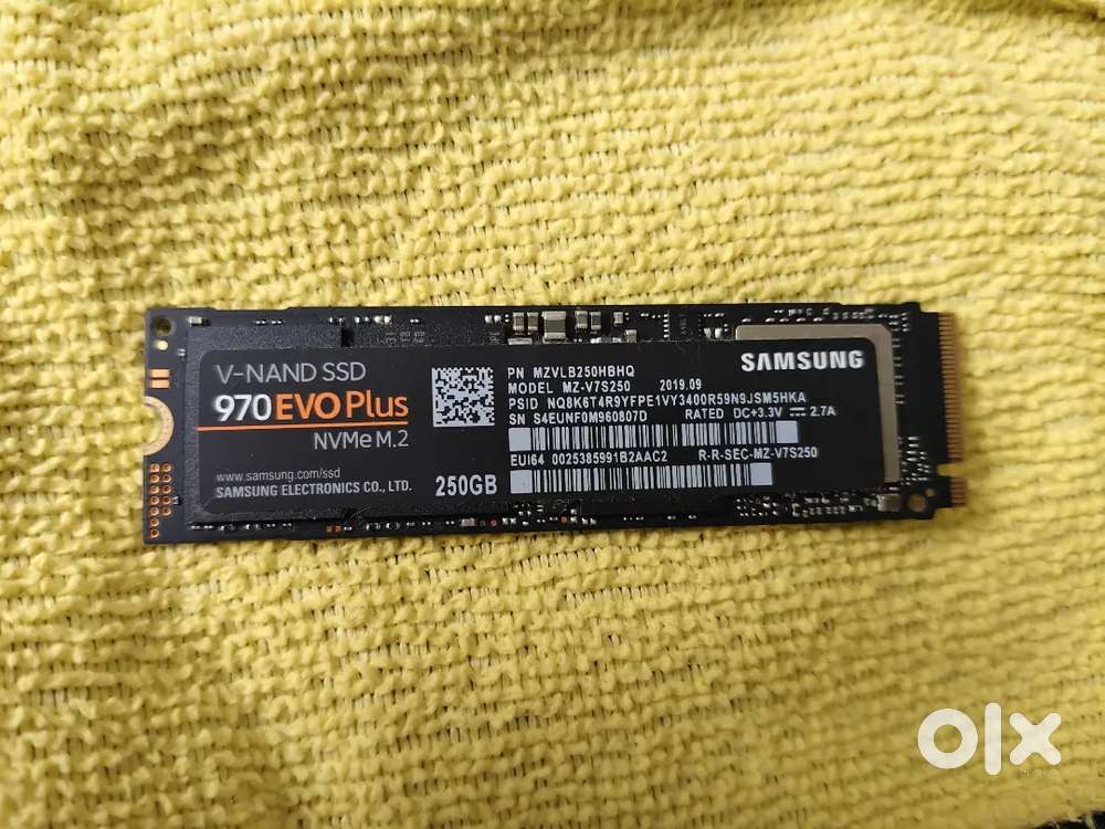 NVMe SSD (SAMASUNGM.2-970 EVO PLUS)
