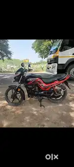 Hero honda passion pro red